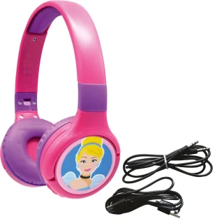 Lexibook Disney Princess Draadloze Hoofdtelefoon 2in1