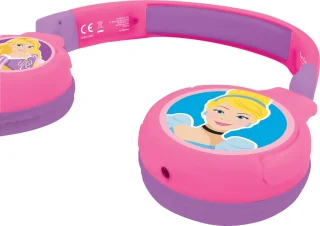 Lexibook Disney Princess Draadloze Hoofdtelefoon 2in1
