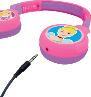 Lexibook Disney Princess Draadloze Hoofdtelefoon 2in1