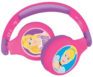 Lexibook Disney Princess Draadloze Hoofdtelefoon 2in1