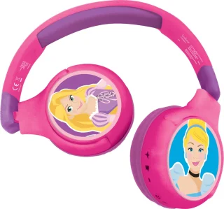 Lexibook Disney Princess Draadloze Hoofdtelefoon 2in1