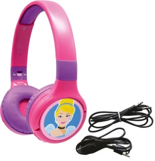 Lexibook Disney Princess Draadloze Hoofdtelefoon 2in1