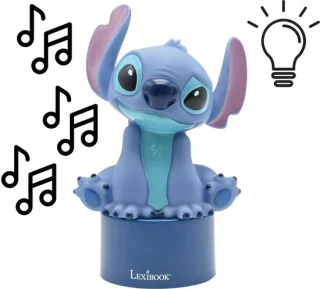 Lexibook Disney Stitch nachtlamp-speaker