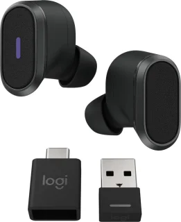 Logitech Zone True Wireless 985-001082 Zwart