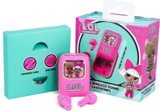 LOL Surprise draadloze Bluetooth oordopjes met oplaadcase
