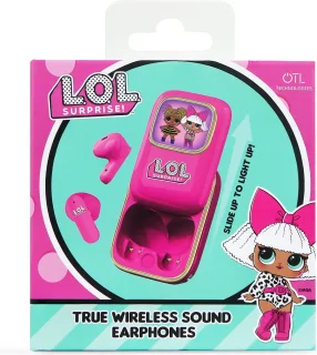 LOL Surprise draadloze Bluetooth oordopjes met oplaadcase