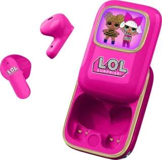 LOL Surprise draadloze Bluetooth oordopjes met oplaadcase