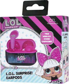 LOL Surprise Draadloze Oordopjes met Oplaadcase