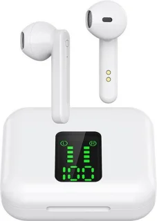 M-050 TWS Draadloze Bluetooth Oordopjes Wit In-ear