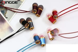 M21 High Bass In-Ear Oordopjes Rood 3.5mm Jack