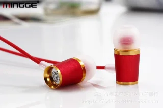 M21 High Bass In-Ear Oordopjes Rood 3.5mm Jack