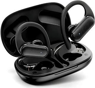 Manike USAMS EM20 Draadloze Earhook Oordopjes Zwart