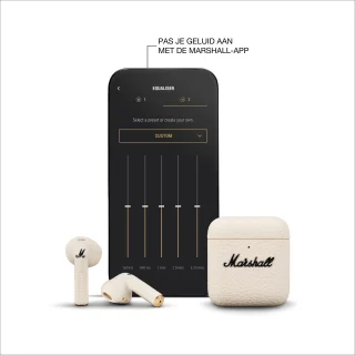 Marshall Minor IV Draadloze Hoofdtelefoon Cream