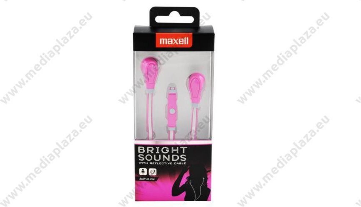 Wat vinden we goed aan de Maxell Bright Sounds Microfoon met Reflectiekabel Roze