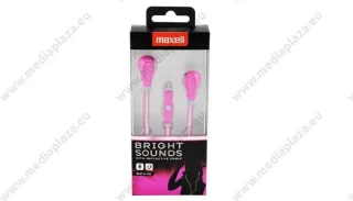 Maxell Bright Sounds Microfoon met Reflectiekabel Roze