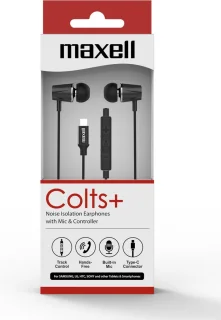 Maxell Colts+ Type C Oordopjes