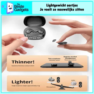 MD Slaap Oordopjes Bluetooth - Wit