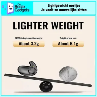 MD Slaap Oordopjes Bluetooth - Wit