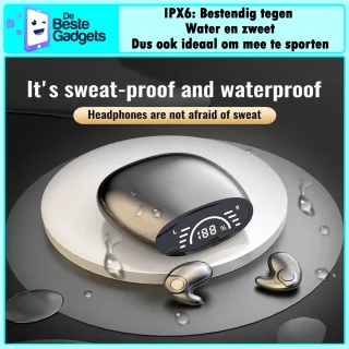 MD Slaap Oordopjes Bluetooth - Wit