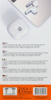 MG 90W Draadloze Oordopjes Wit