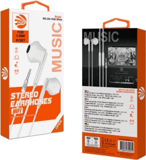 Wat vinden we goed aan de MG DS1550 Oordopjes - Wit