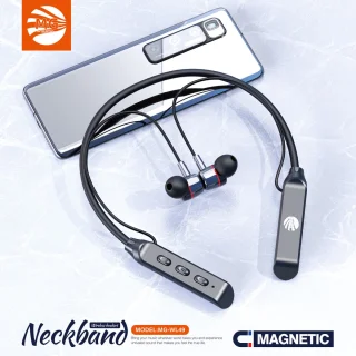 MG WL49 Sportoortjes Nekband Zwart