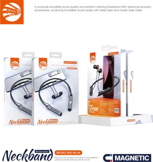 MG WL49 Sportoortjes Nekband Zwart