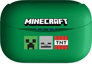 Minecraft TWS Bluetooth Draadloze Oordopjes met Oplaadcase