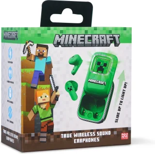 Minecraft TWS Bluetooth Oordopjes met Oplaadcase
