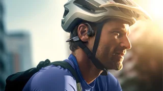 Mixx Resonate Bone Conduction Sport Oordopjes Zwart