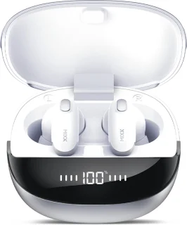 MIXX StreamBuds Hybrid Charge 2 Draadloze Oordopjes Wit
