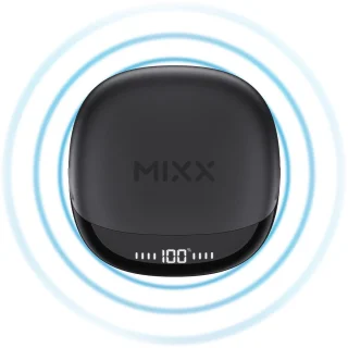 MIXX StreamBuds Hybrid Charge 2 Draadloze Oordopjes Zwart