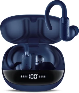 MIXX StreamBuds Sports Charge 2 Draadloze Oordopjes Blauw