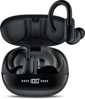 MIXX StreamBuds Sports Charge 2 Draadloze Oordopjes Zwart