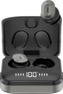 Mixx StreamBuds Ultra Dots True Wireless In-ear Koptelefoon Zwart