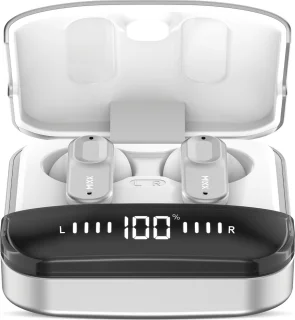Mixx StreamBuds Ultra Mini In-ear Koptelefoon Zilver/Wit