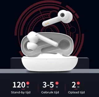 Mobstore EarBuds XY-7 Wit Bluetooth Draadloze Oordopjes