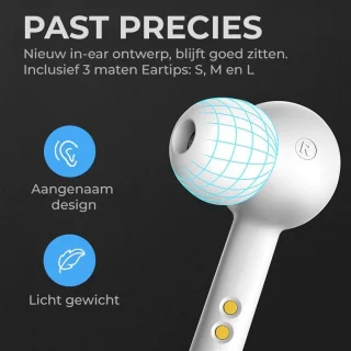 Mobstore EarBuds XY-7 Wit Bluetooth Draadloze Oordopjes