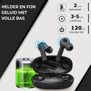 Mobstore EarBuds XY-7 Zwart draadloos