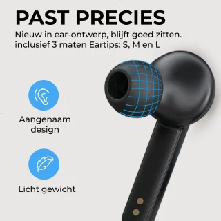Mobstore EarBuds XY-7 Zwart draadloos