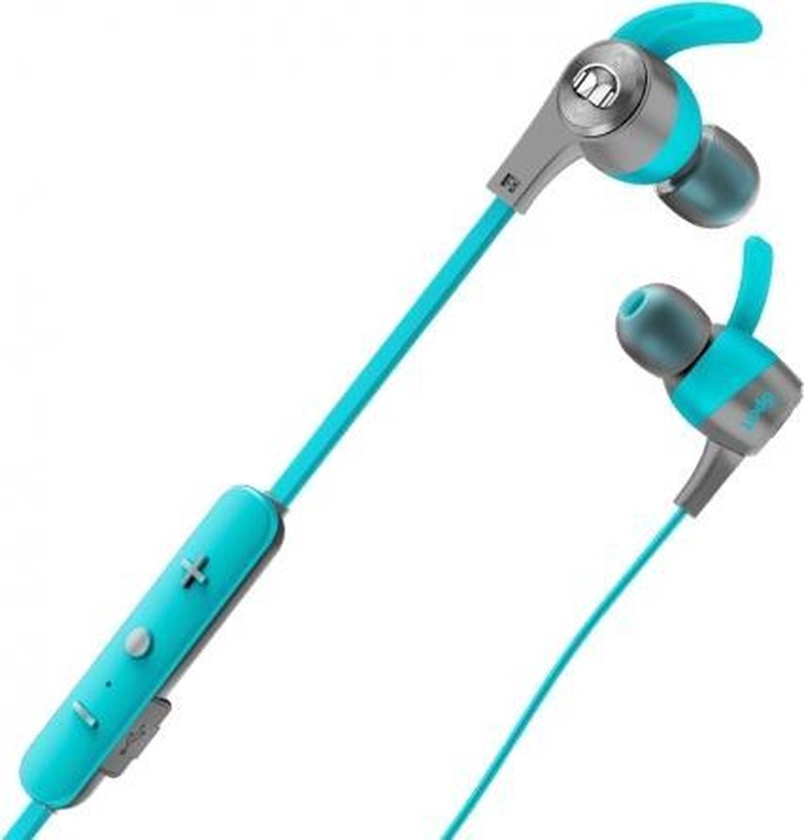 Monster iSport AchieveBT Bluetooth Oordopjes Blauw