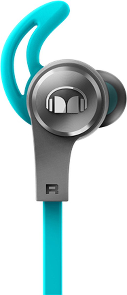 Monster iSport AchieveBT Bluetooth Oordopjes Blauw