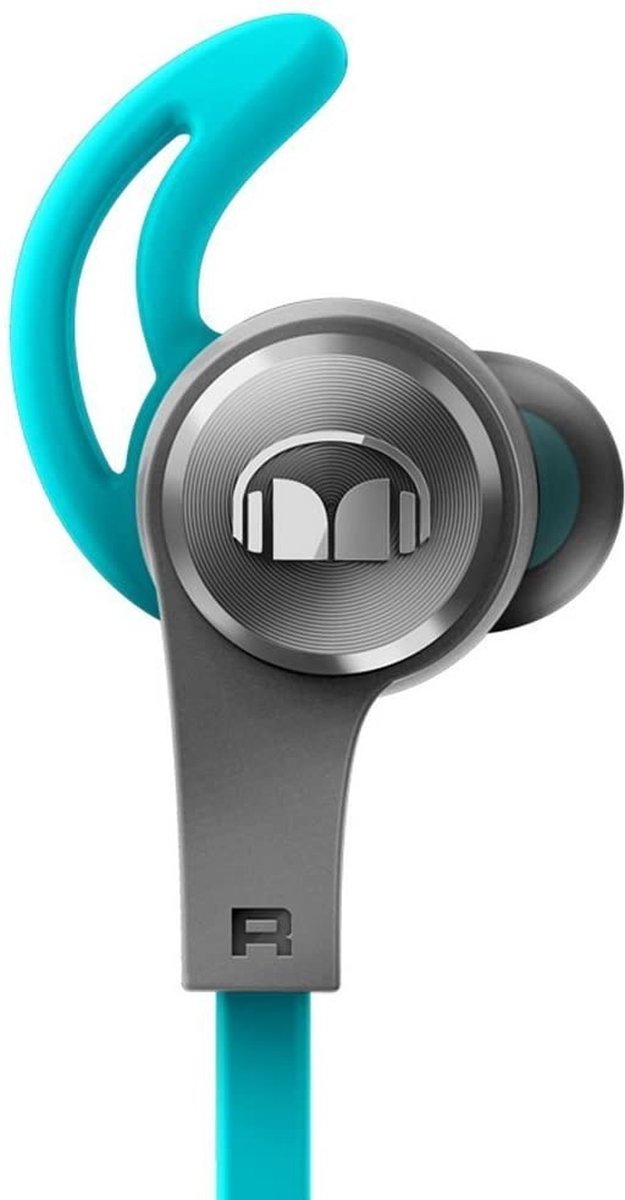 Monster iSport AchieveBT Bluetooth Oordopjes Blauw