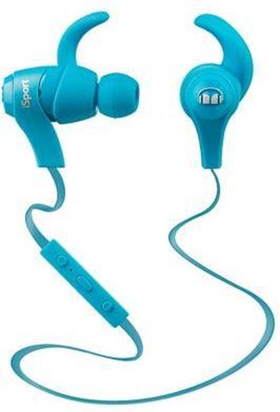 Monster iSport Bluetooth In-Ear Oordopjes Blauw