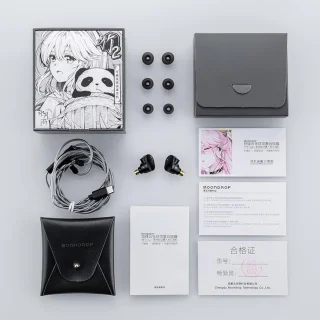 Moondrop Chu 2 In Ear Monitor Zwart