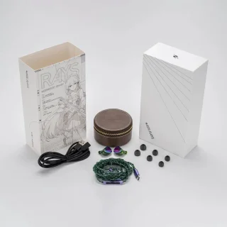 Moondrop Rays In-Ear Monitors Groen/Paars