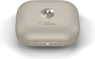 Motorola BUDS+ BEACH SAND Bluetooth hoofdtelefoon Grijs