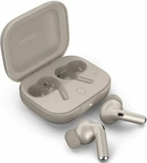 Motorola BUDS+ BEACH SAND Bluetooth hoofdtelefoon Grijs