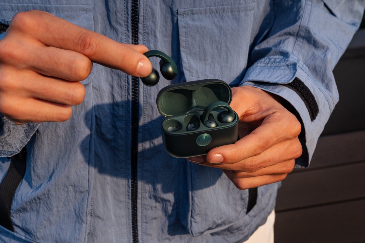 Motorola Moto Buds Loop Green