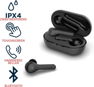 Motorola Sound MOTO BUDS 085 Draadloze Bluetooth Oordopjes Zwart